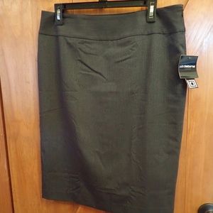 Liz Claiborne Career Grey Pencil Skirt